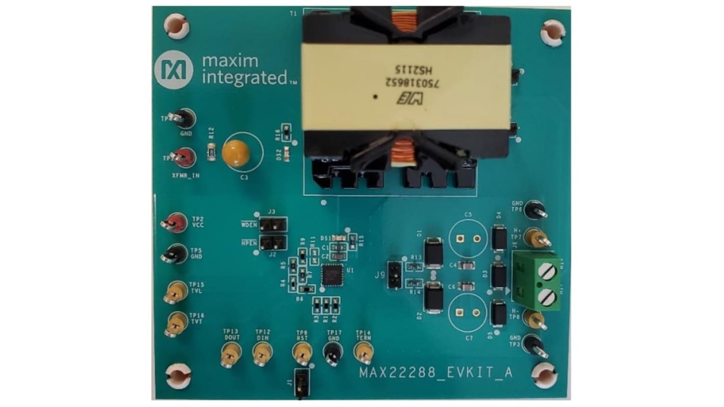 Maxim Integrated MAX22288 Evaluation Kit MAX22288 Evaluation Kit for MAX22288 MAX22288EVKIT#