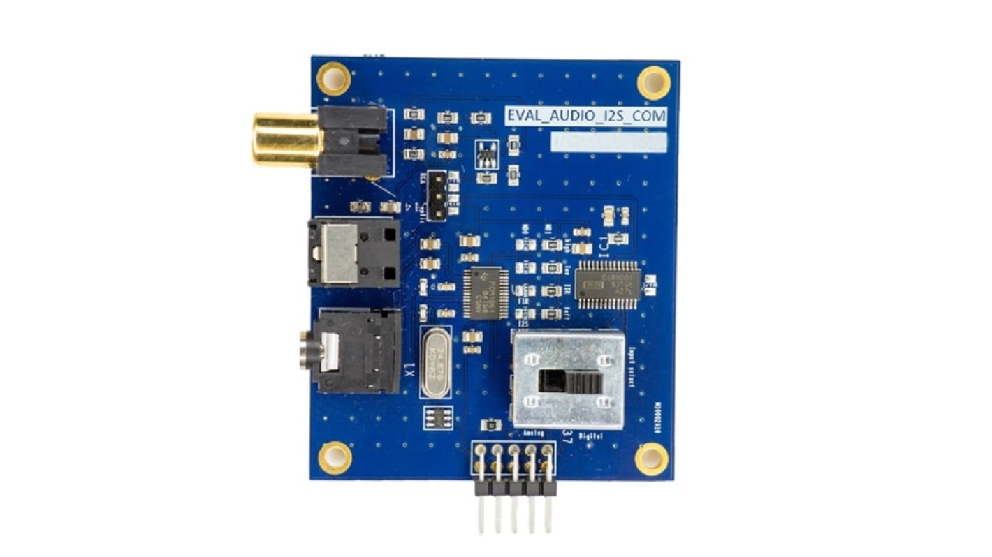 Infineon EVAL_AUDIO_I2S_COM I2C Control, Power Supply for EVAL_AUDIO_MA12040P, EVAL_AUDIO_MA12070P for Audio Amplifier