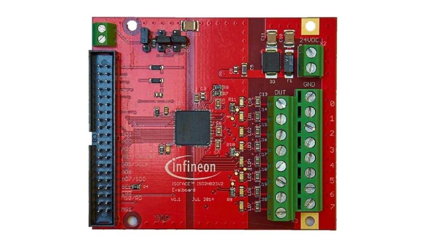 Płytka ewaluacyjna Infineon Przełącznik obciążenia Płytka ewaluacyjna Aplikacje sterujące