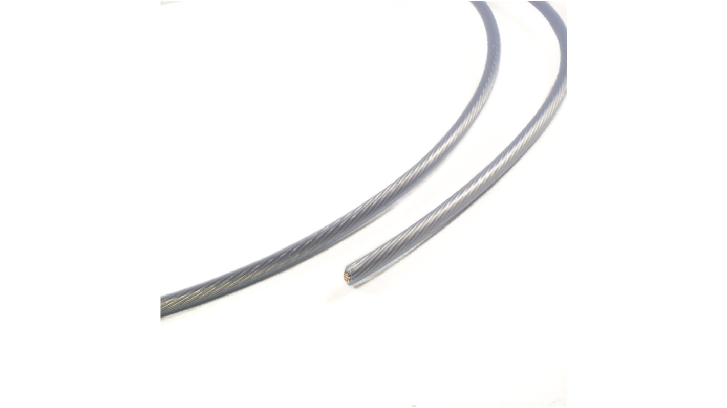 Alpha Wire Einzeladerleitung 1,32 mm², 16 AWG 300m Blau PFA isoliert Ø 0.13mm 19/0,30 mm Litzen UL11905