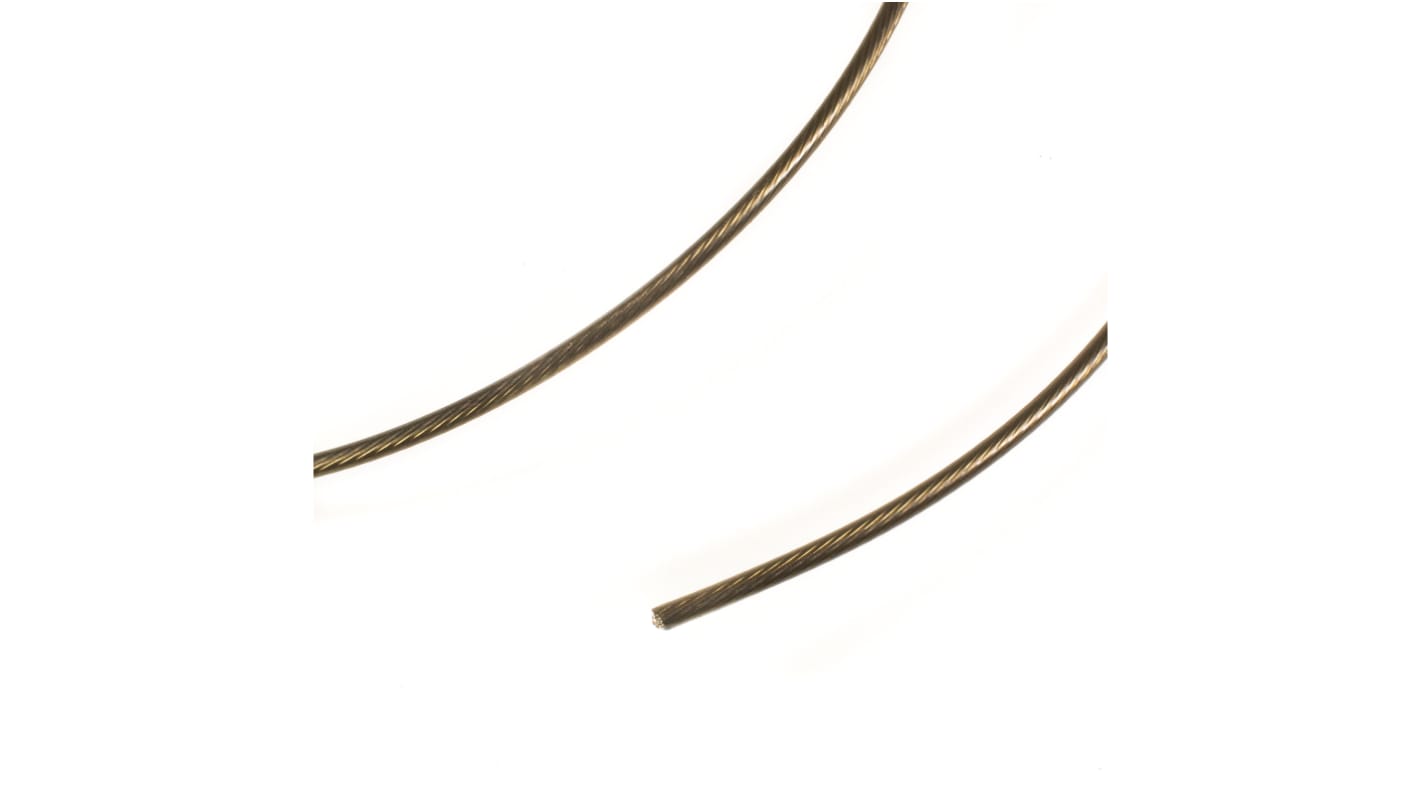 Fils de câblage Alpha Wire UL11905, Hook-up Wire Specialty, 0,089 mm², Noir, 28 AWG, 300m, 600 V