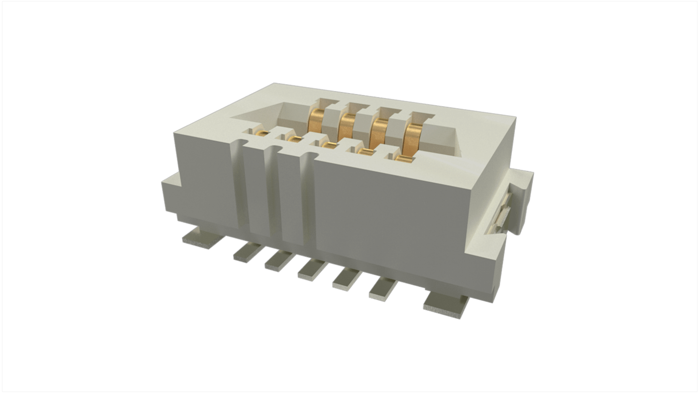 Conector hembra para PCB Amphenol ICC serie Conan Lite 10162581, de 9 vías, paso 1mm, Montaje en PCB, para soldar