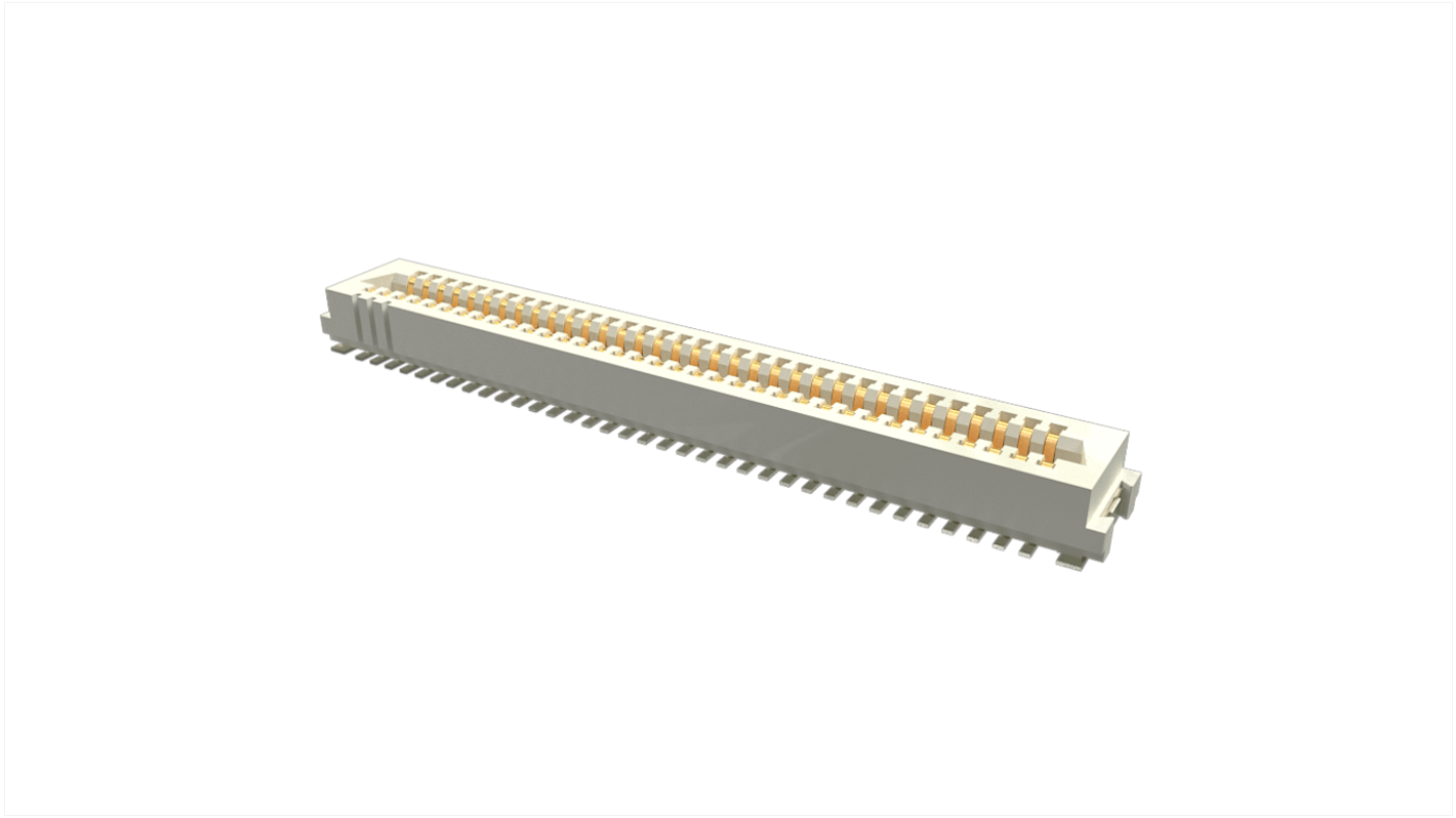 Conector hembra para PCB Recto, vertical Amphenol ICC serie Conan Lite 10162581, de 69 vías, paso 1mm, Montaje en PCB,