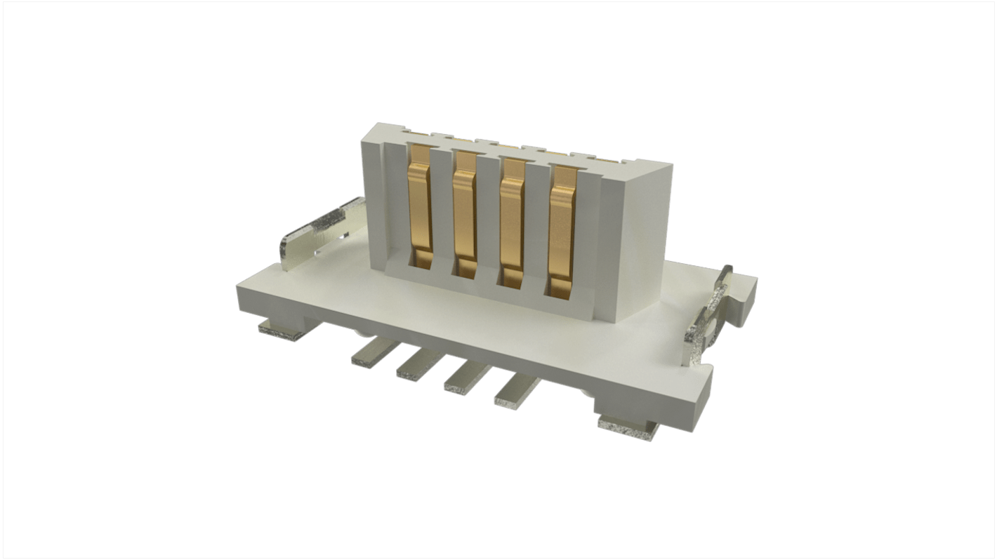 Amphenol Communications Solutions Conan Lite Series Straight, Vertical PCB Header, 9 Contact(s), 1.0mm Pitch, Shrouded