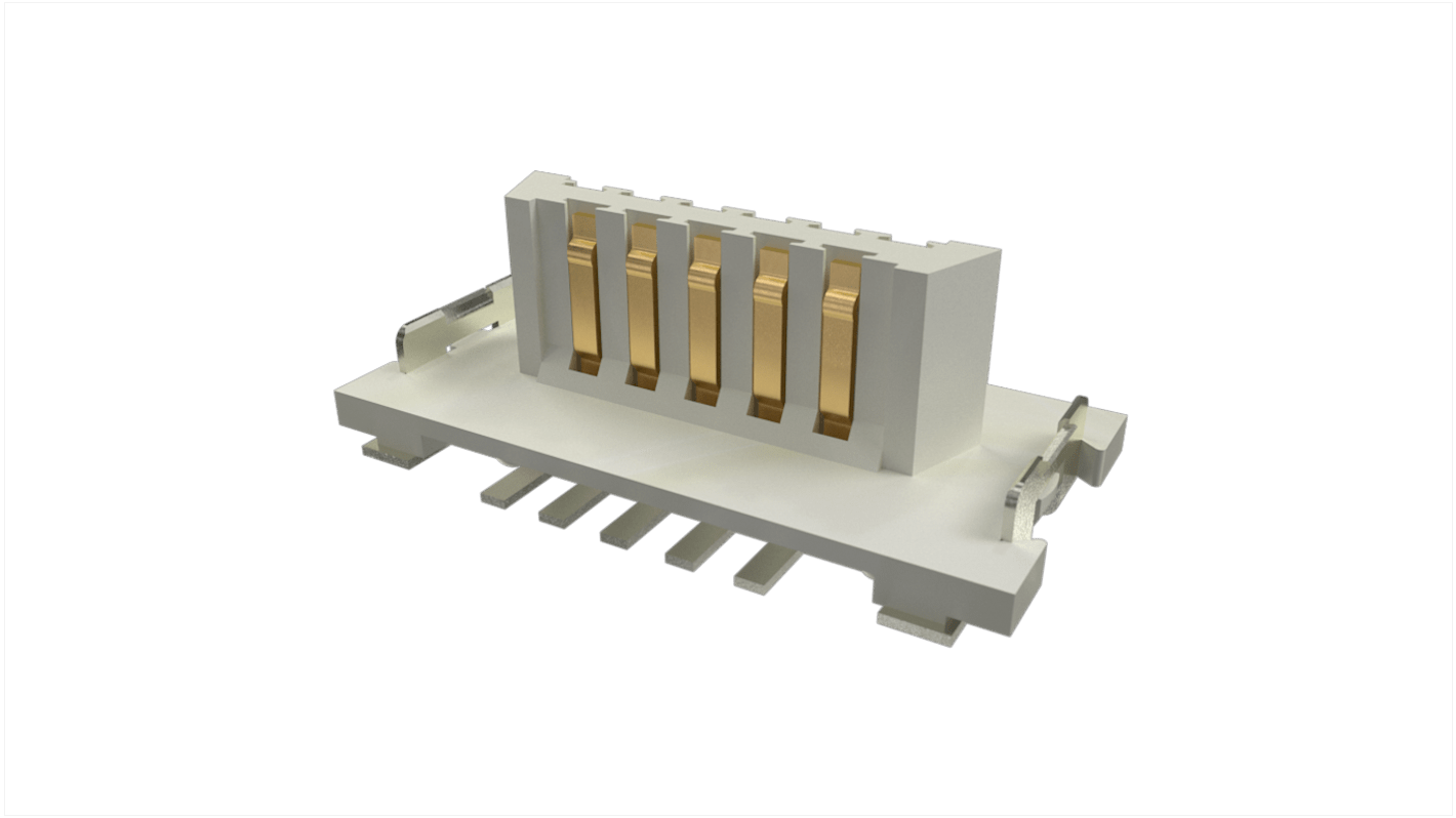 Conector macho para PCB Recto, vertical Amphenol ICC serie Conan Lite de 11 vías, paso 1.0mm