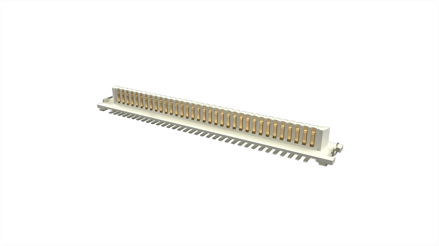 Amphenol ICC Conan Lite Series Straight, Vertical PCB Header, 69 Contact(s), 1.0mm Pitch, Shrouded