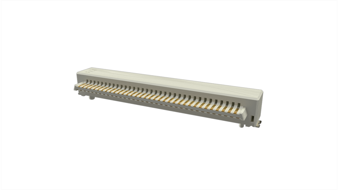 Conector macho para PCB Ángulo de 90° Amphenol ICC serie Conan Lite de 69 vías, paso 1.0mm