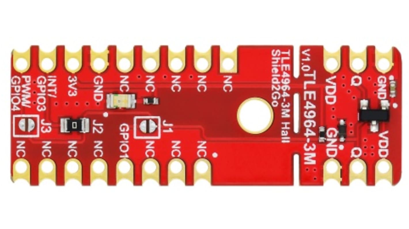 Zestaw rozwojowy czujników, Arduino library, TLE4964-3M - XENSIV™ Hall switch, Zestaw uruchomieniowy,