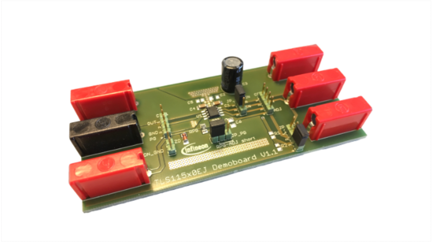 Infineon TLS115D0EJ DEMOBOARD LDO Voltage Regulator for Sensor Supply IC TLS115x