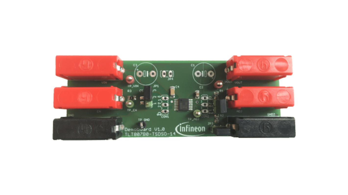 Infineon TLT807B0EPV Linear Voltage Regulator Evaluierungsplatine Linearregler , TLT807B0EPV BOARD LDO-Spannungsregler