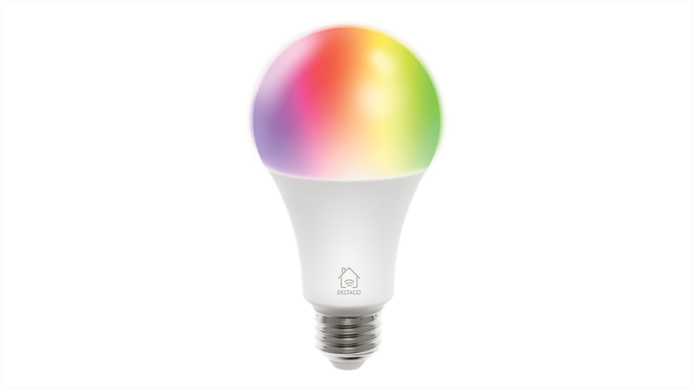 SMART HOME RGB LED-lamp, E27, WiFI, 9W,