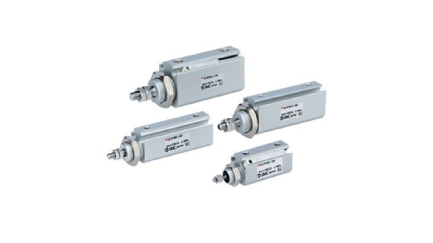 SMC Double Acting Cylinder - 6mm Bore, 20mm Stroke, CDJ Series, Double Acting