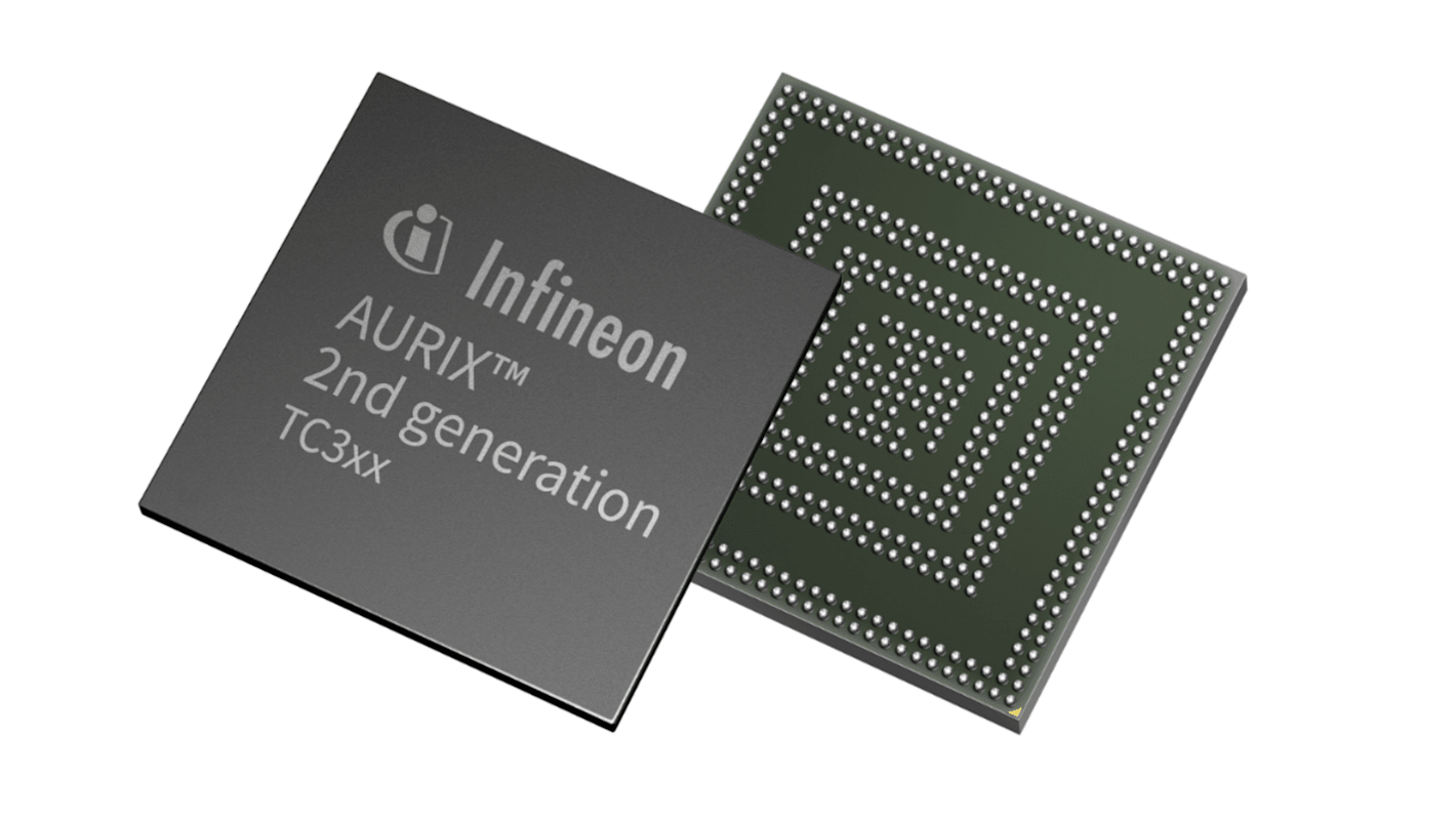 Infineon TC3E7QF192F300SAAKXUMA1 TriCore Microcontroller MCU, AURIX, 300MHz, 12.288 MB Flash, 292-Pin LFBGA