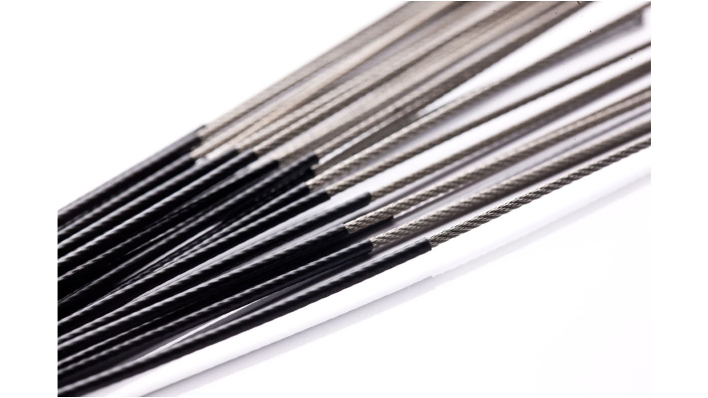 RS PRO Heat Shrink Tubing, Transparent 1.6mm Sleeve Dia. x 1.2m Length 2:1 Ratio