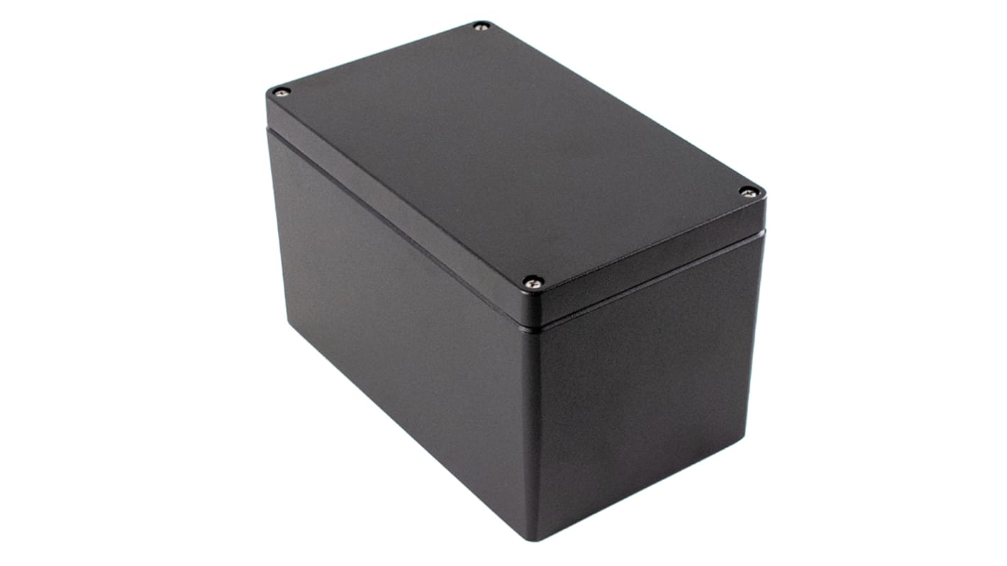 Caja de uso general Hammond de Aleación de Aluminio Presofundido Negro, 260 x 160 x 160mm, IP68