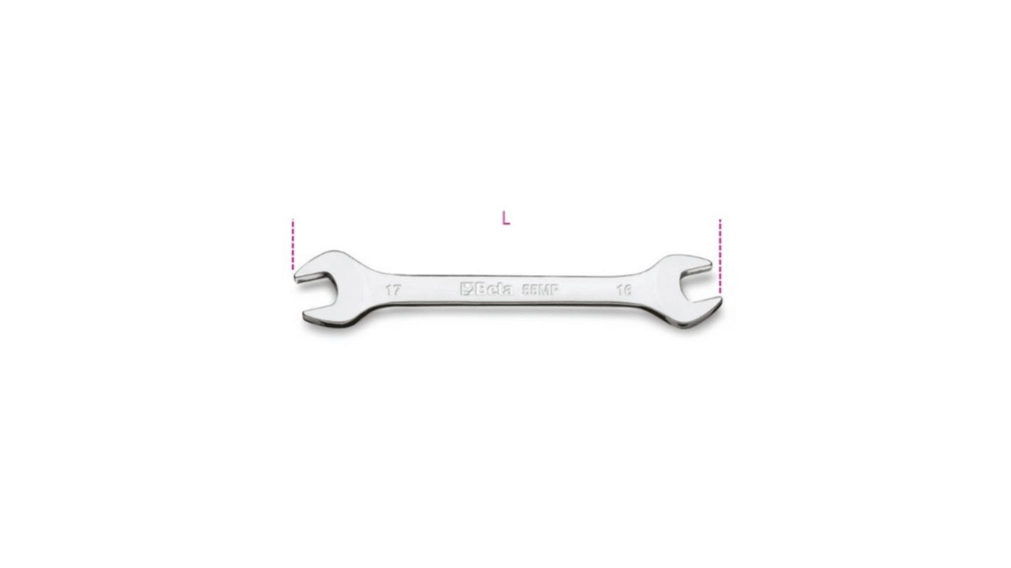 Chiave a forchetta doppia BETA, 30 x 32 mm, lungh. 297 mm