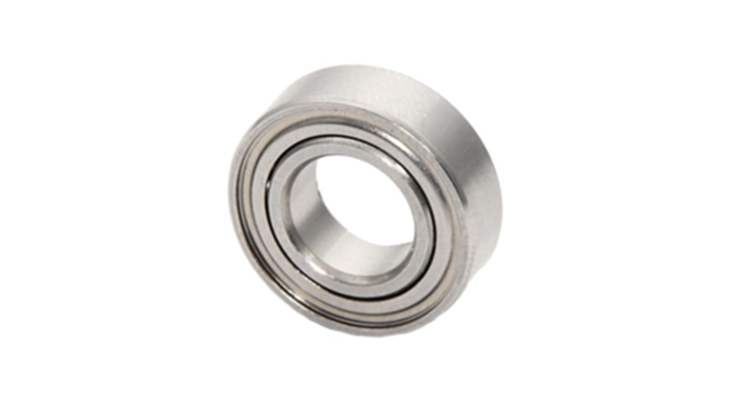 RS PRO 696HZZ Single Row Deep Groove Ball Bearing- Both Sides Shielded 6mm I.D, 15mm O.D