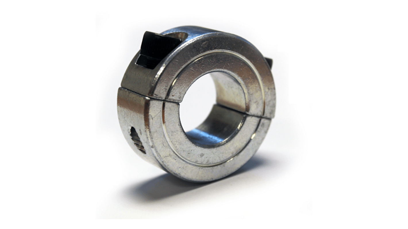 RS PRO Stahl Wellenmanschette Zweiteilig, mit Spannschraube, Wellen-Ø 25mm x 15mm