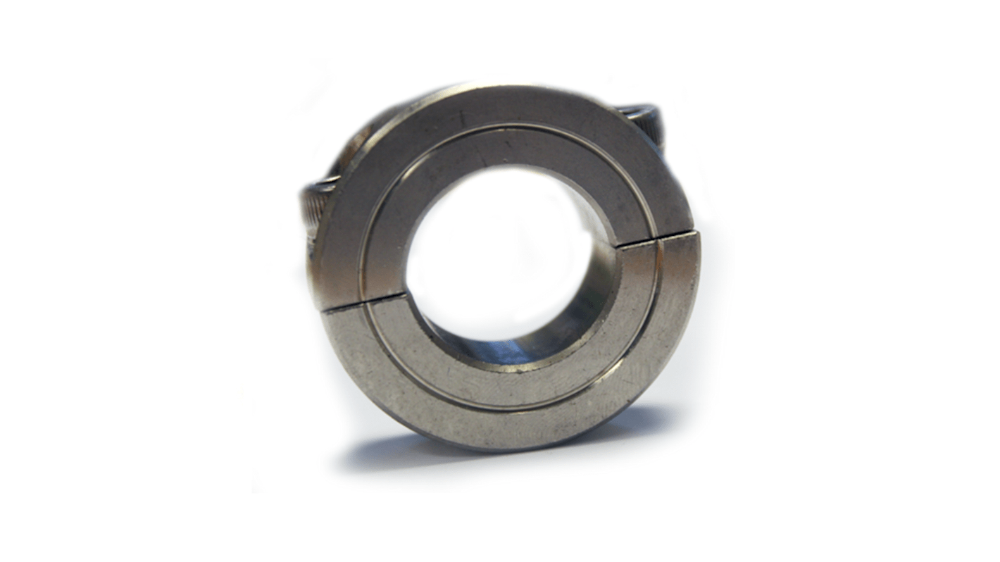 RS PRO Shaft Collar Two Piece Clamp Screw, Bore 30mm, OD 54mm, W 15mm