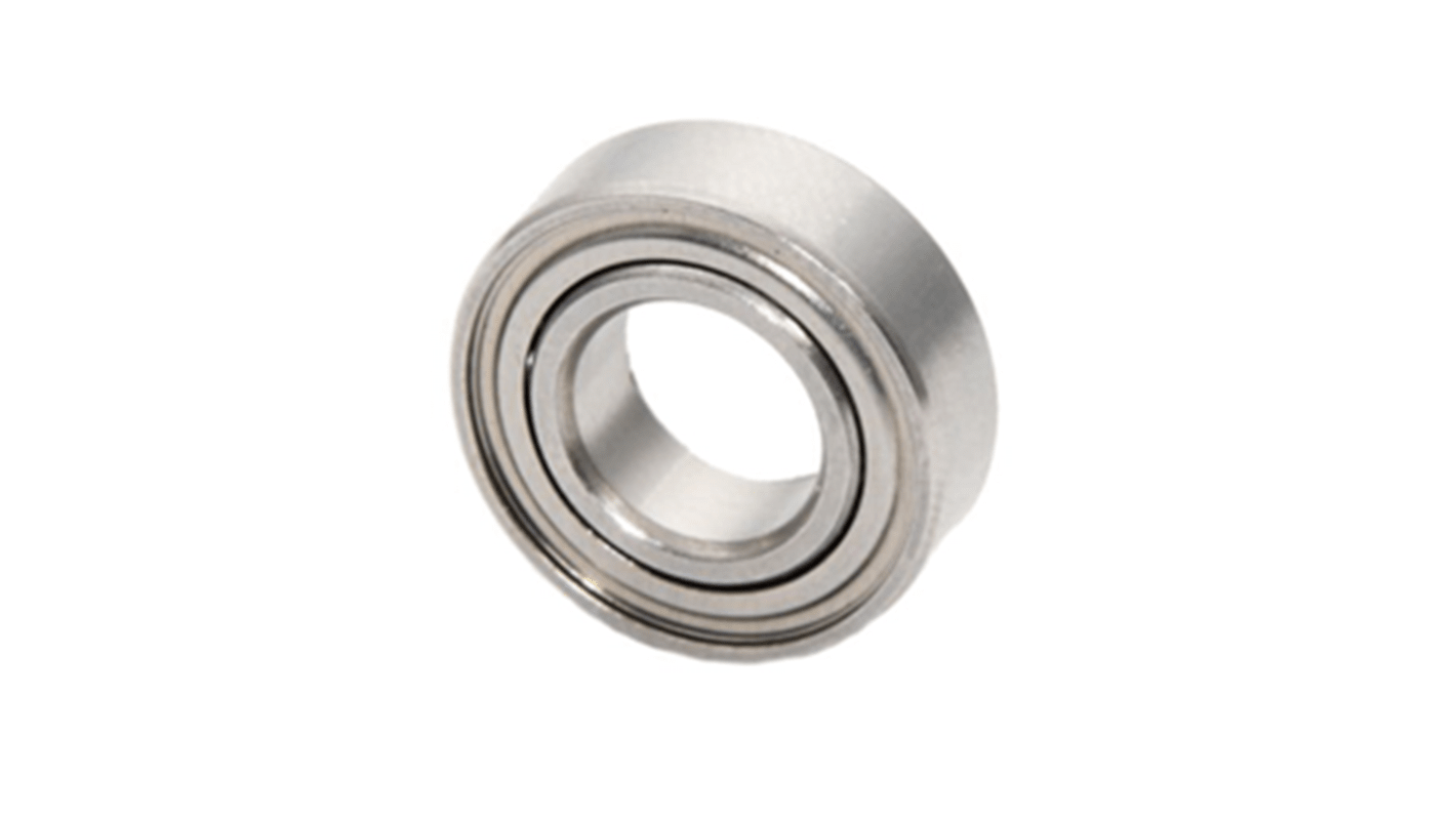 RS PRO SR3ZZ Single Row Deep Groove Ball Bearing- Both Sides Shielded 4.77mm I.D, 12.7mm O.D