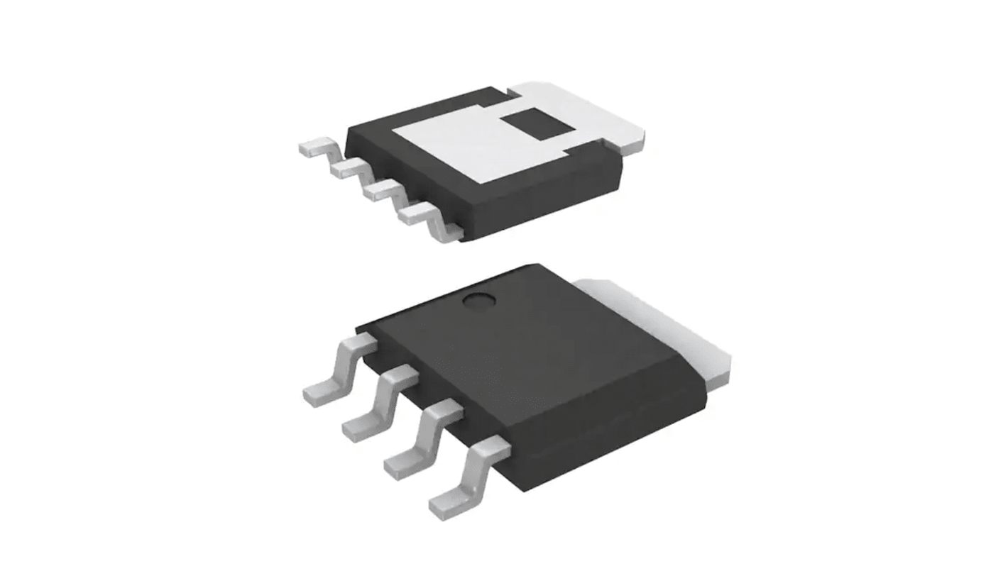 MOSFET, 1 elem/chip, 25 A, 60 V, 4-tüskés, LFPAK, SOT-669 Szilikon
