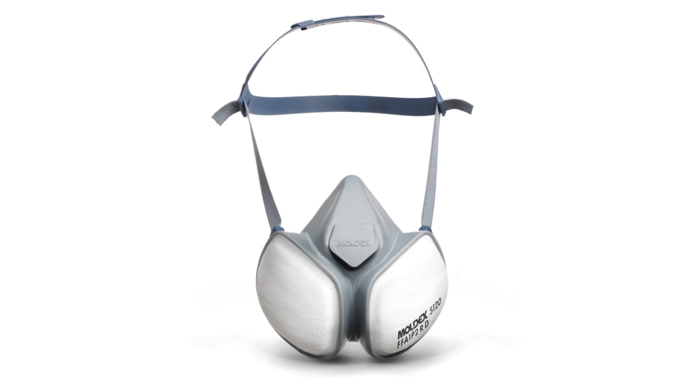 Maschera respiratoria Moldex col. Grigio, Bianco, Taglia M, Mezza maschera