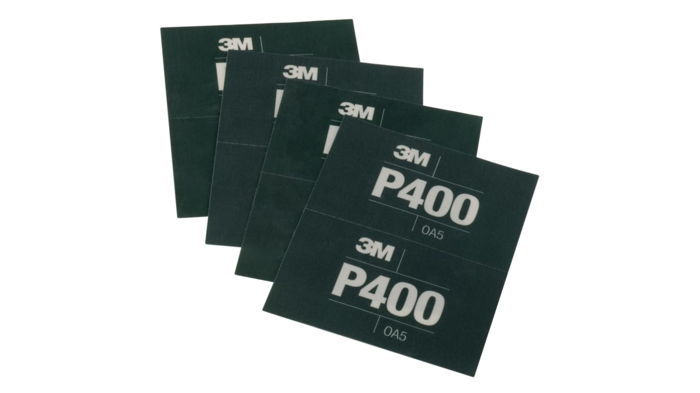 3M Schleifpapierbogen 35.0 ±1.5μm (Mittel), Aluminiumoxid, 140 x171mm