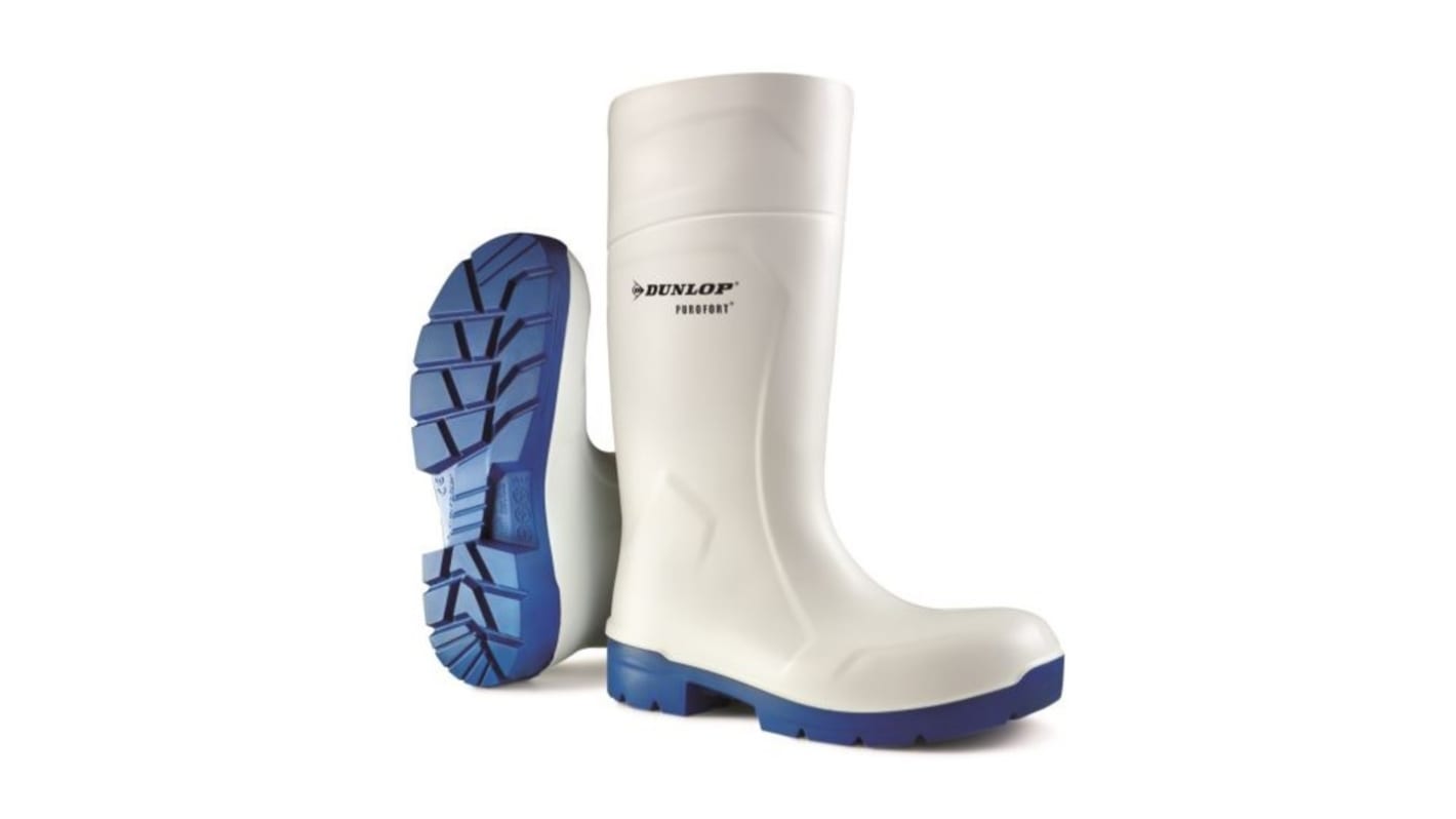 Botas de seguridad Dunlop de color Blanco, talla 39, S4 SRC