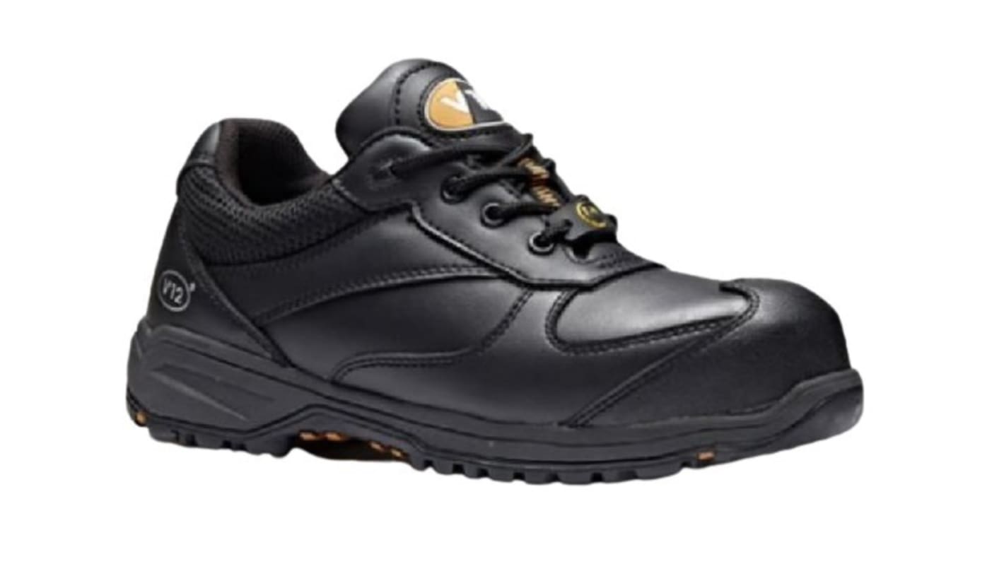 V191506 V12 Footwear Women's Black Safety Trainers, UK 6, EU 39 RS