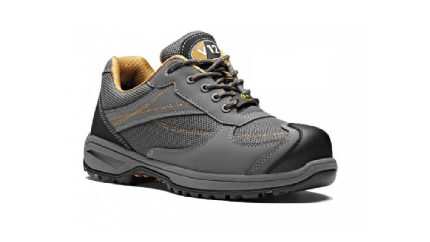 Zapatillas de seguridad para hombre V12 Footwear de color Negro, talla 41