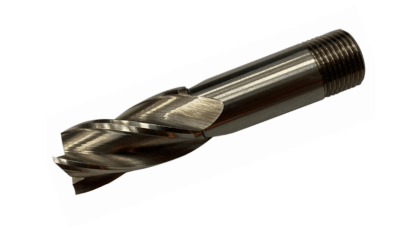 RS PRO End Mill, 16mm Cutter, High Speed Steel, 28.5mm Cut