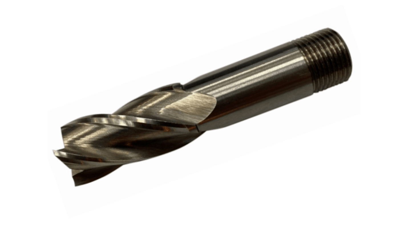 RS PRO End Mill, 18mm Cutter, High Speed Steel, 35mm Cut