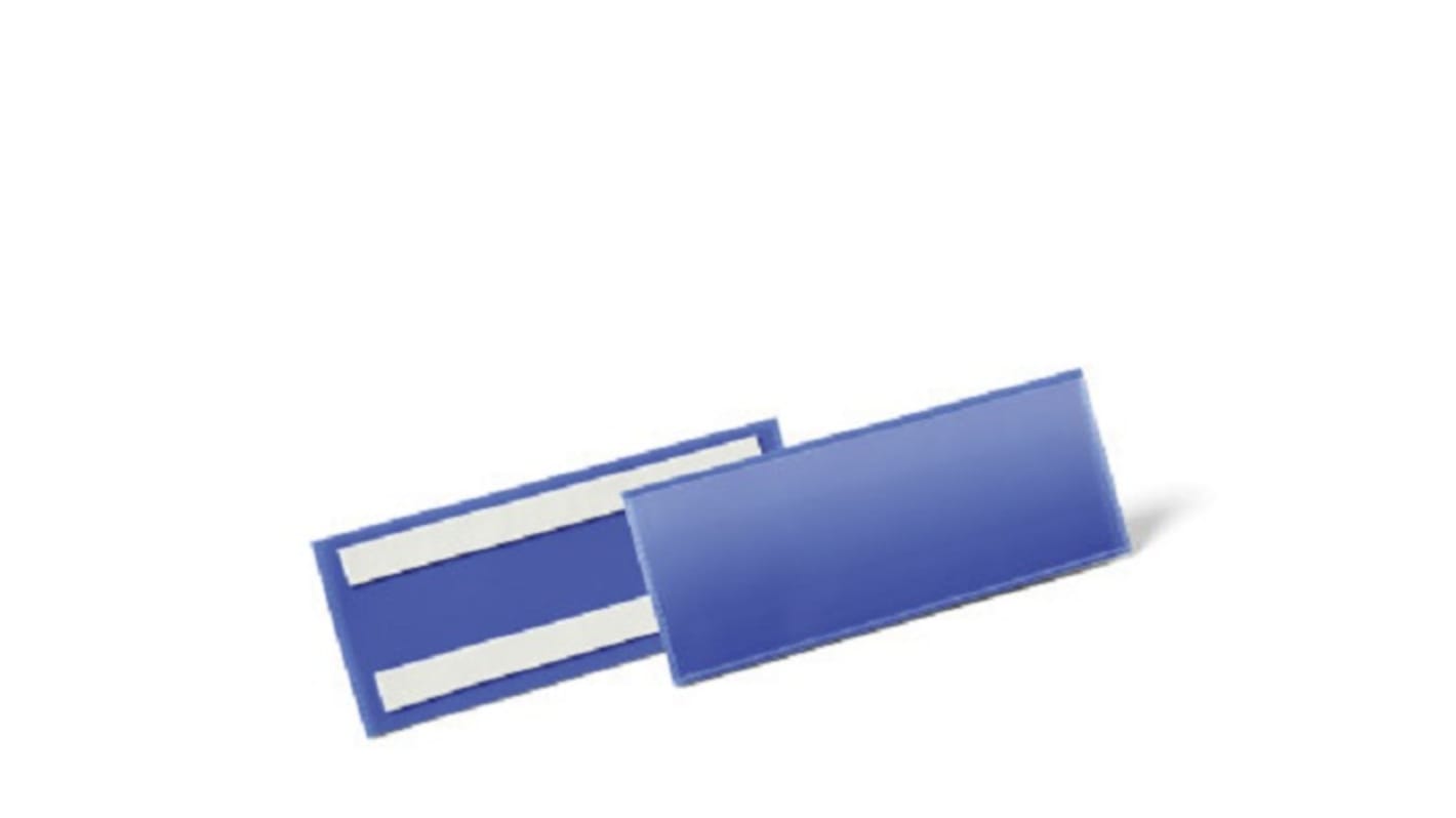 Durable Schaukasten zur Wandmontage Transparent Antimagnetisch B. 223mm H. 81,5mm Blau