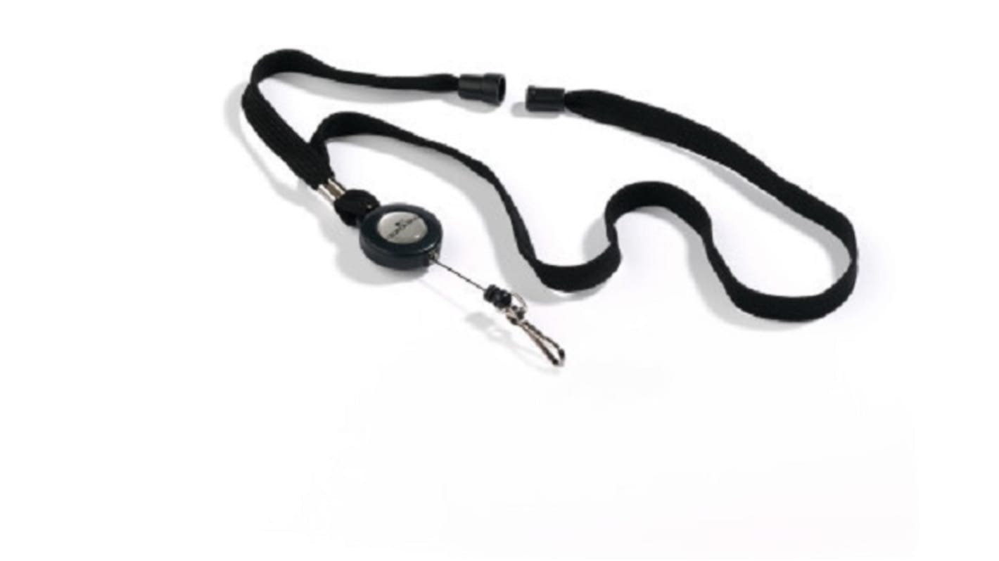 Durable Black Lanyard With Badge Reel