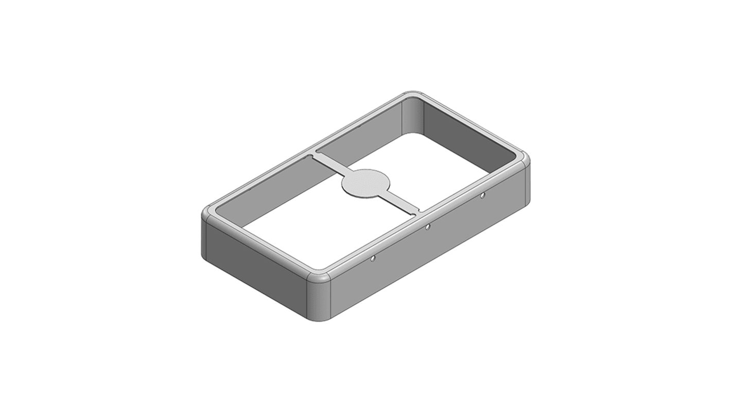 Caja de apantallamiento de Acero estañado, interior 63.8 x 36.3 x 11mm