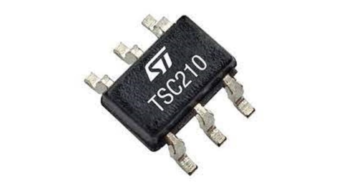 TSC210IYCT STMicroelectronics, Current Sensing Amplifier Single 6-Pin SC70-6