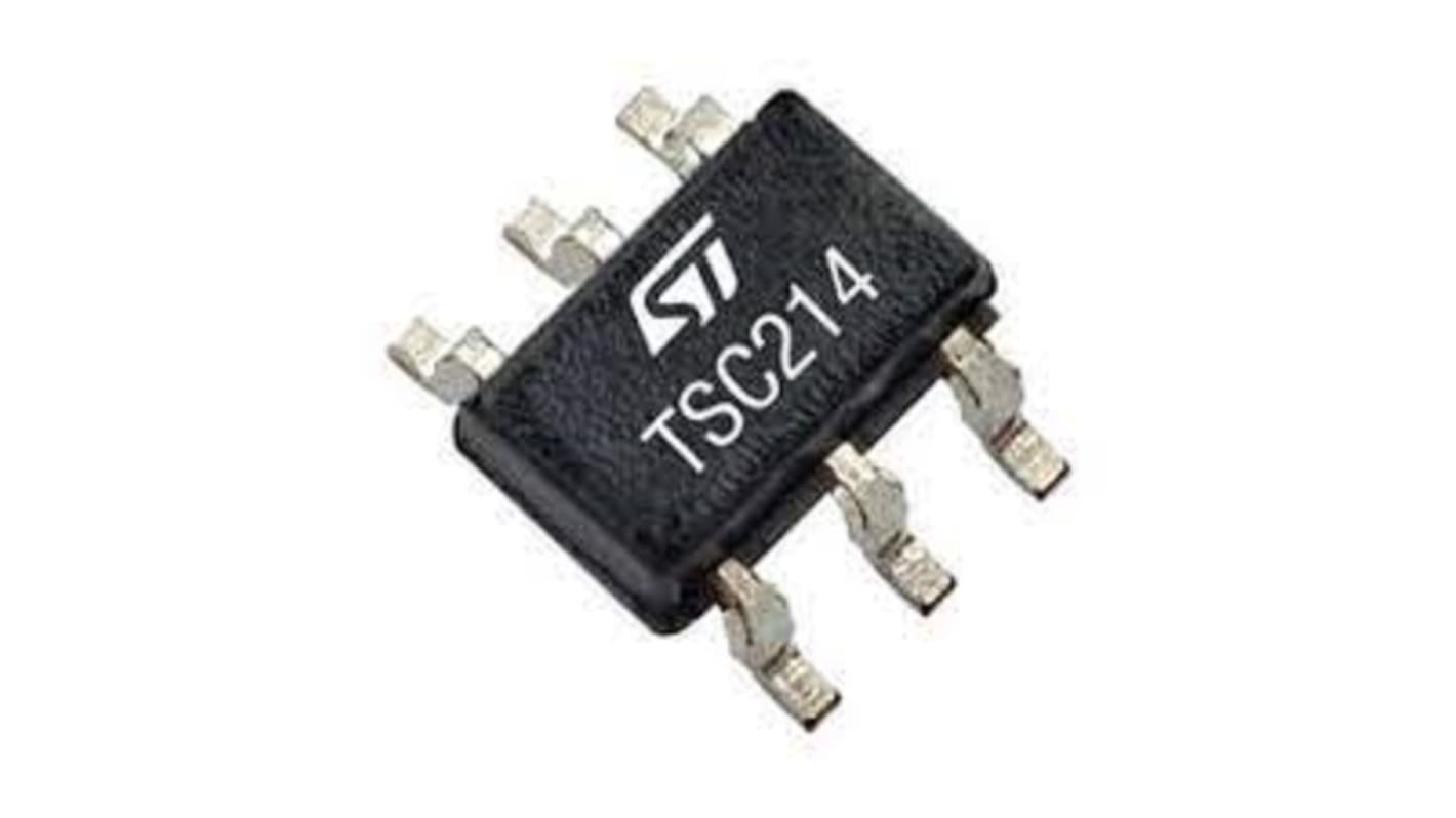 TSC214IYCT STMicroelectronics, Current Sensing Amplifier Single 6-Pin SC70-6