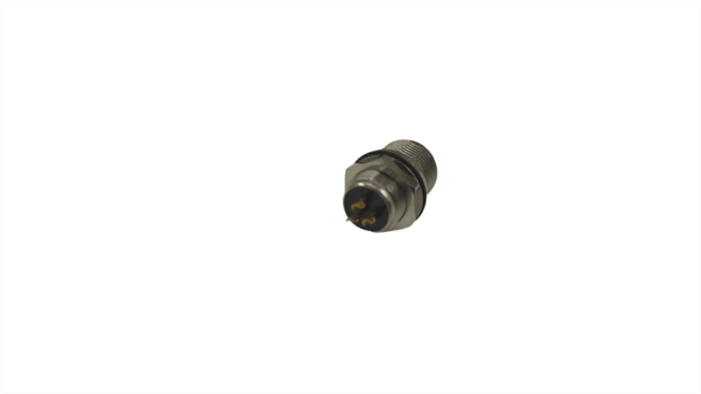 Tajimi Electronics Circular Connector, 3 Contacts, Panel Mount, Miniature Connector, ER04 Series