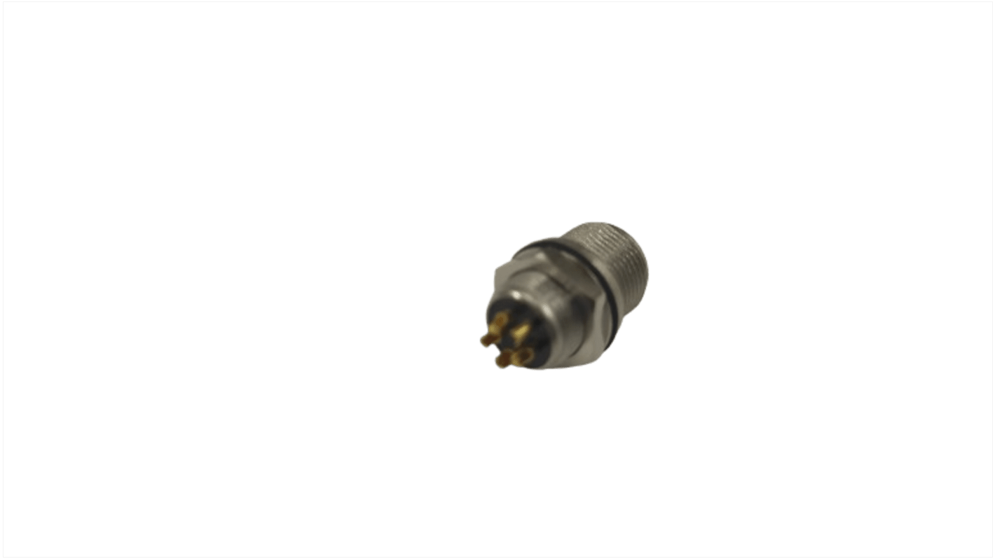 Tajimi Electronics Circular Connector, 5 Contacts, Panel Mount, Miniature Connector, ER04 Series