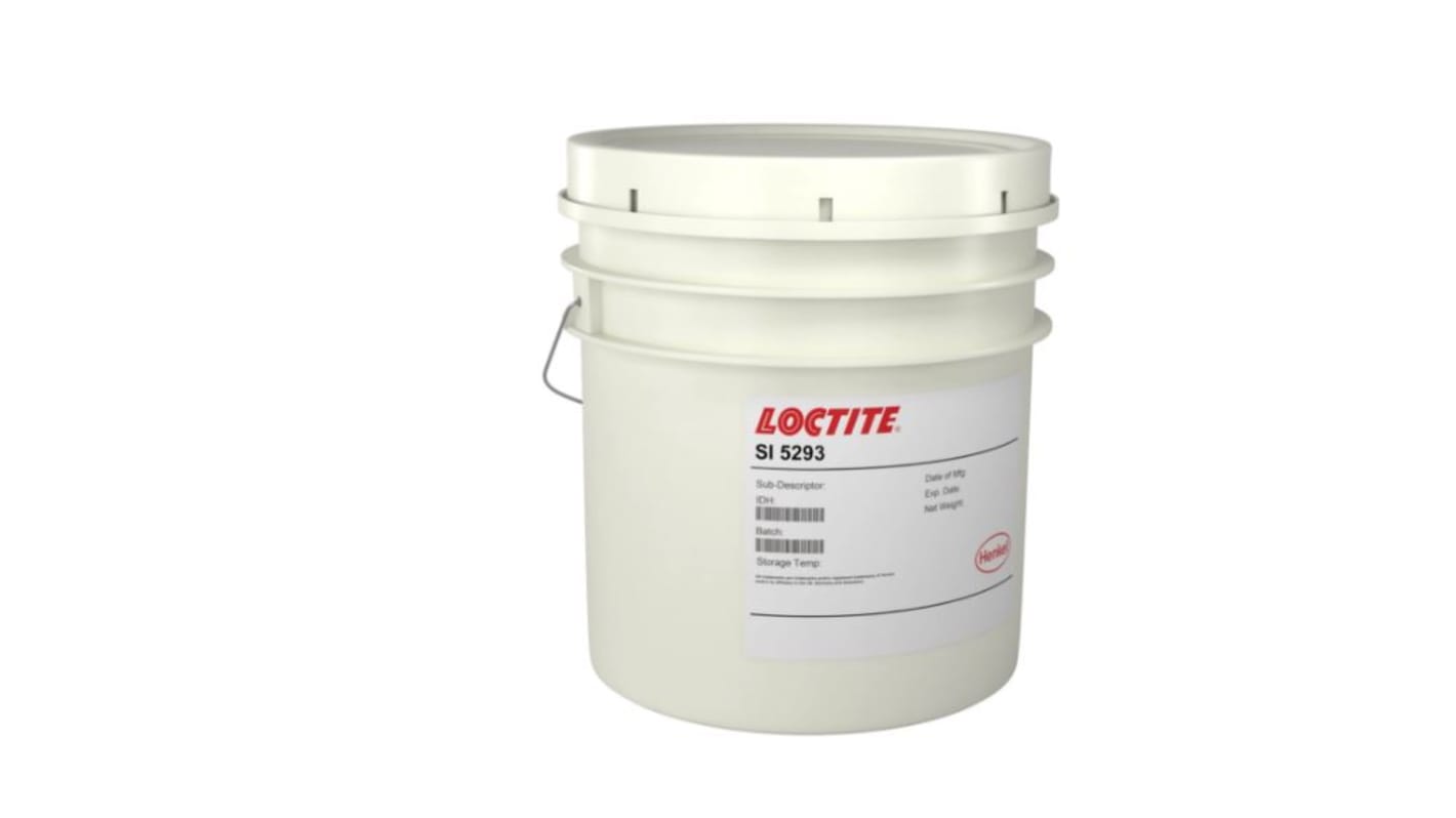 Loctite Yellow Silicone Conformal Coating, 17.82 kg Bucket