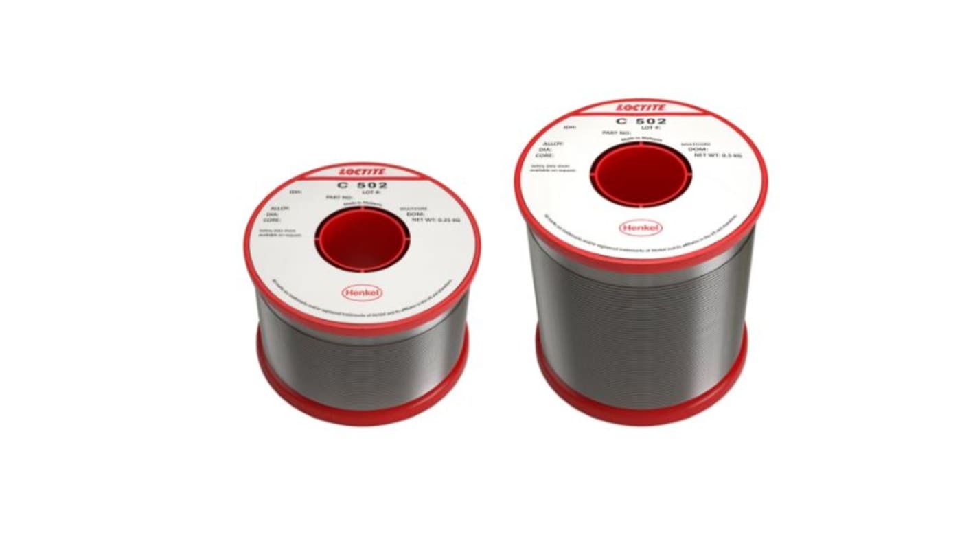 Loctite Wire, 1mm Solder, 227°C Melting Point