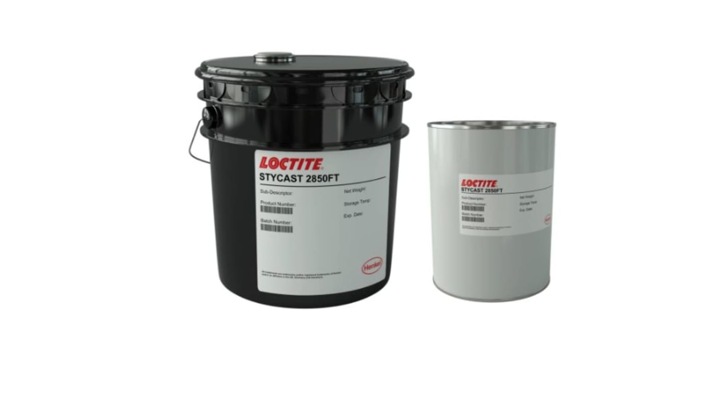 Loctite Loctite Stycast 2850 FT 5GAL PAIL Black Epoxy Epoxy Resin Adhesive 25 kg