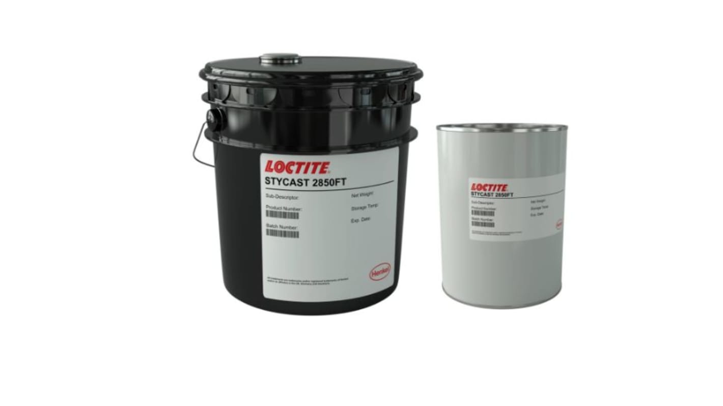 Boîte de Résine Epoxy Noir 25 kg Loctite Stycast 2850 FT