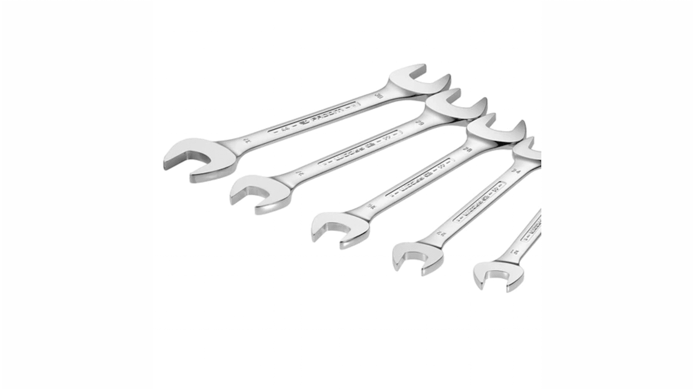 Facom 44.JE Series 16-Piece Spanner Set, 3.2 x 5.5 → 38 x 42 mm