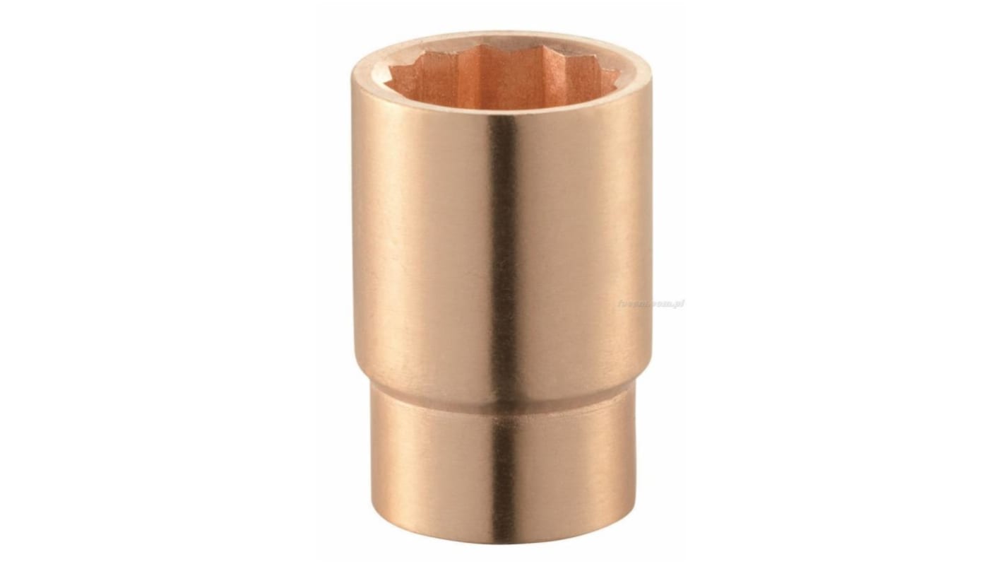 Facom 3/4 in Drive 1 3/8in Standard Socket, 12 point, 60 mm Overall Length