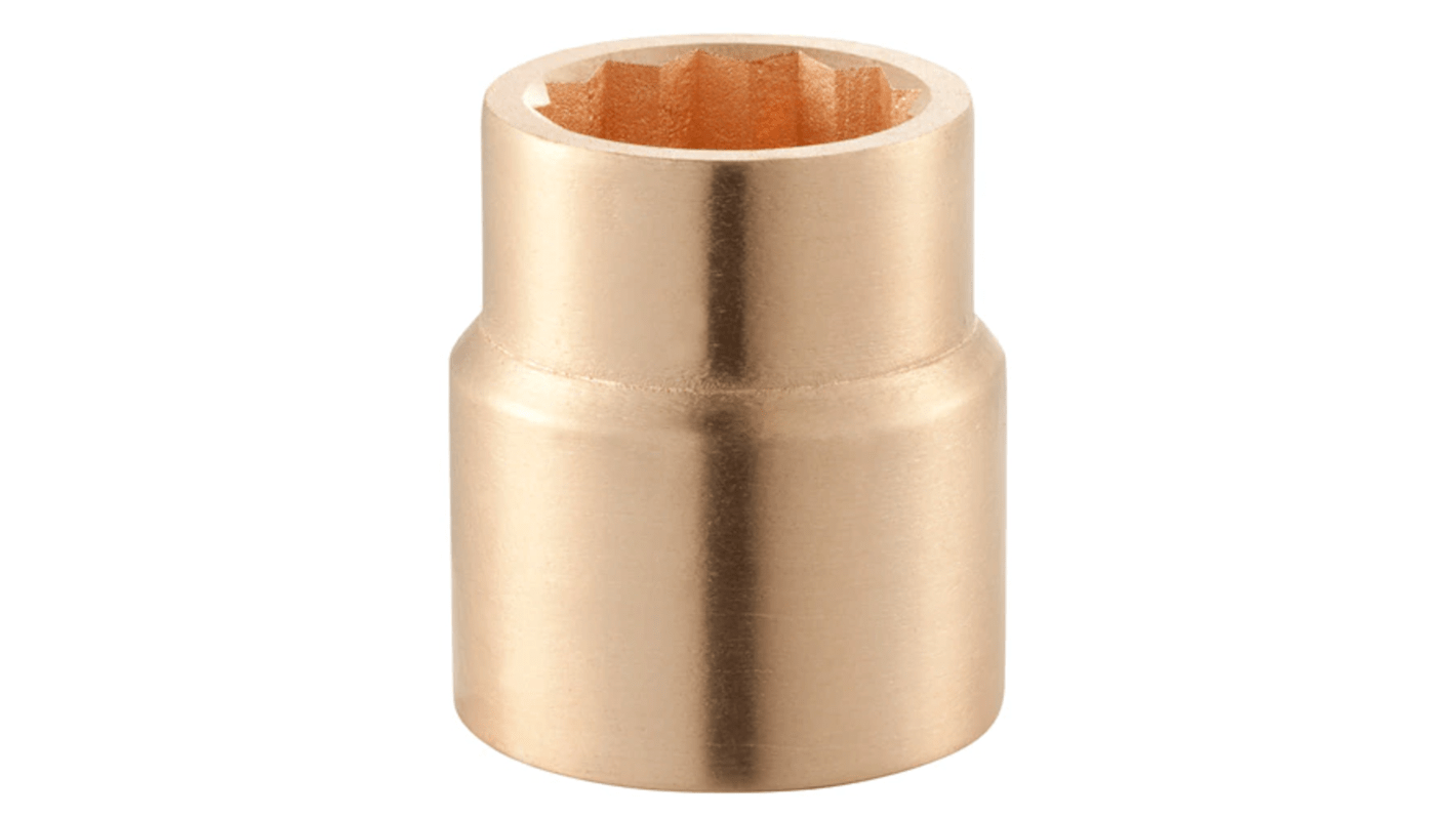 Facom 1 in Drive 32mm Standard Socket, 12 point, 60 mm Overall Length