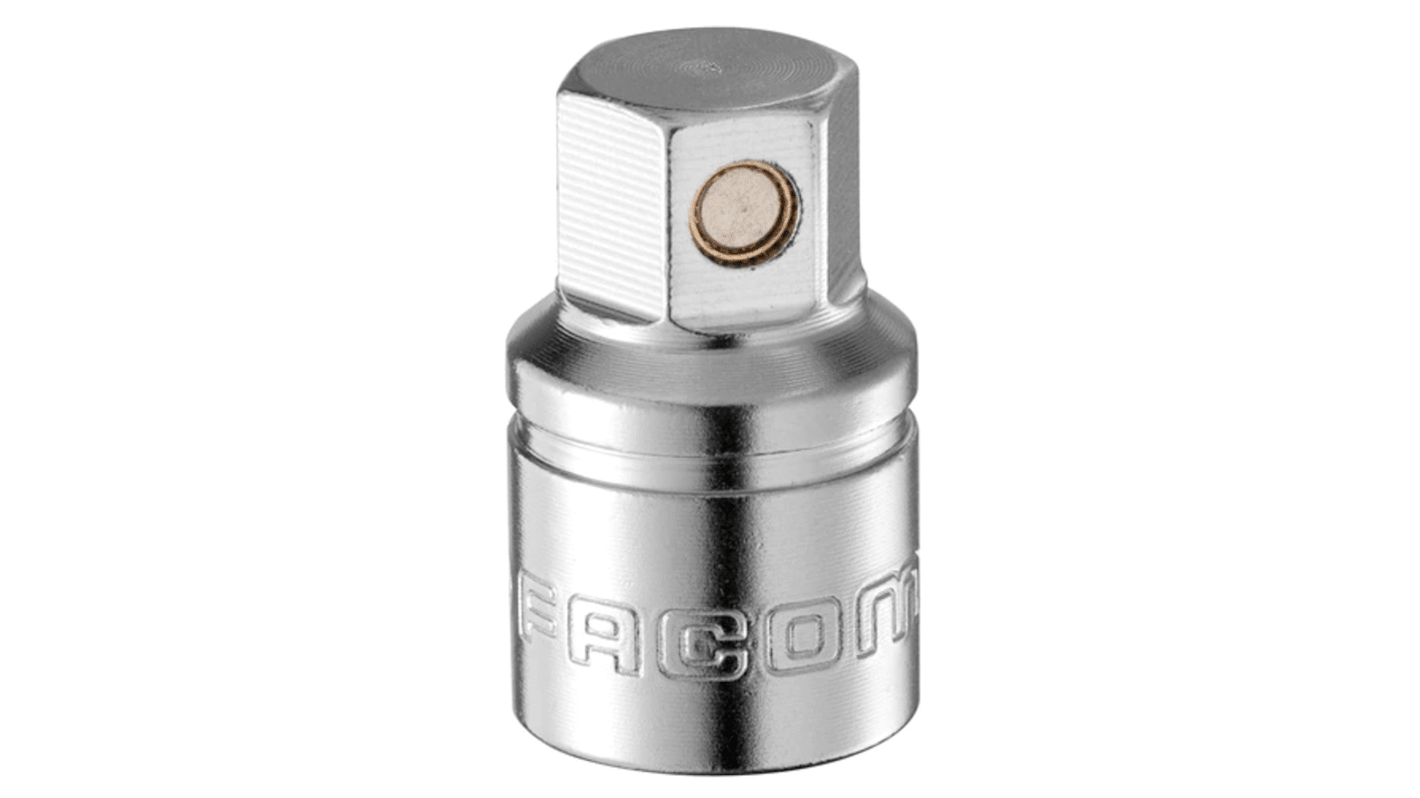 Facom 3/8 in Drive 12mm Drain Plug Key, Hex Bit