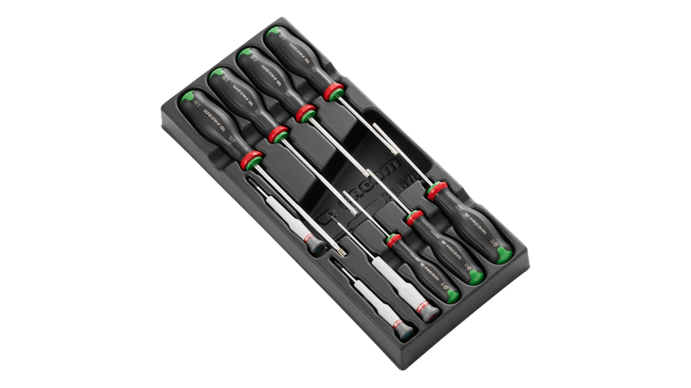MOD.AT6 Precision & Standard Screwdriver Set, 10Piece RS