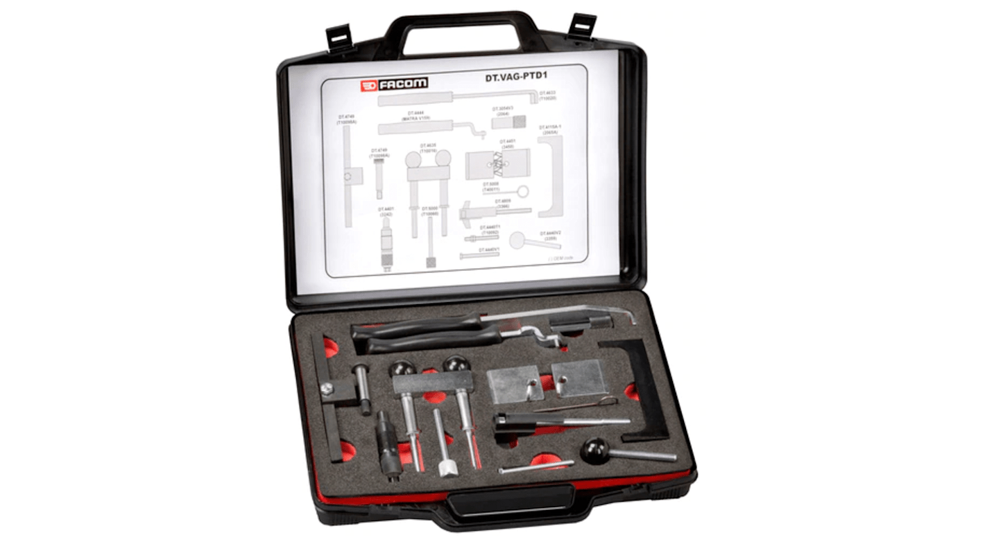 Mallette à outils Automobile Facom, Jeu de 15 pièces