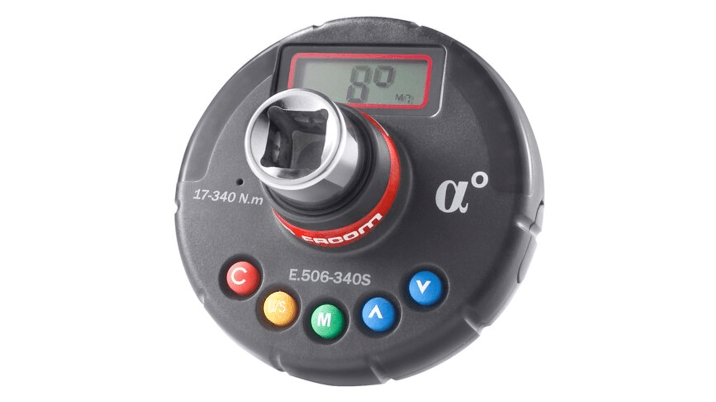 Facom Digital Torque Tester, 68 → 340Nm, 1/2in Drive, ± 3 % Accuracy